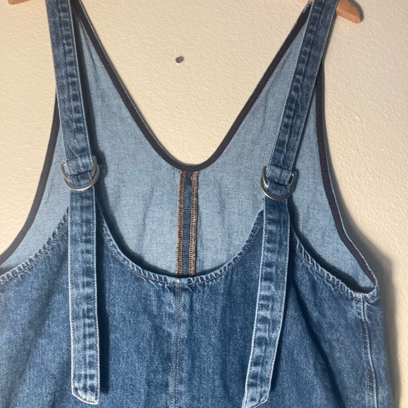 We The Free Blue Denim Women's Overalls - Picture 4 of 5